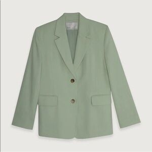 OAK + FORT green blazer